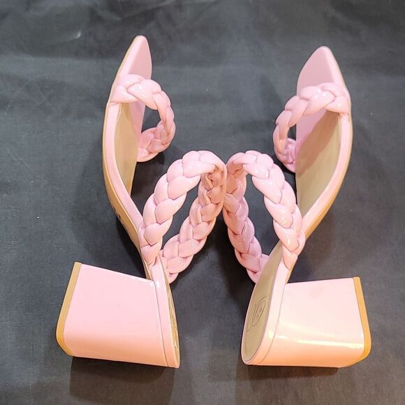 BRAND NEW DELICIOUS TWO BAND  PAILY BRAIDED SANDAL G1 - Picture 10 of 11